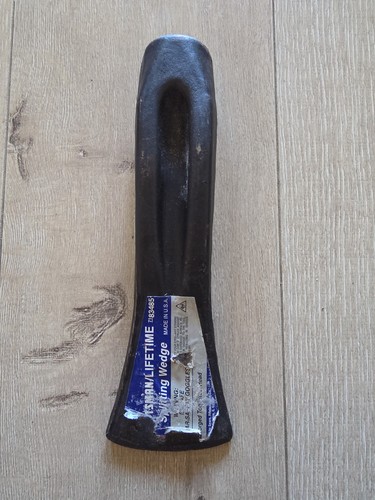 Vintage splitting wedge - 10”,