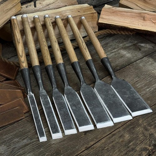 Hand forged timber slick - hand,