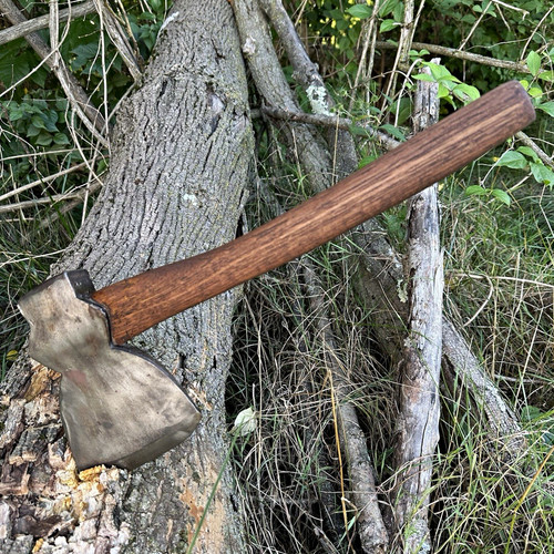 Vintage broad axe - axe, hewing