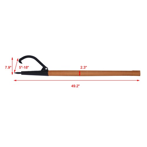 Log peavy cant - log, 49"