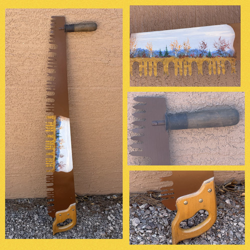 Vtg two person crosscut - two,